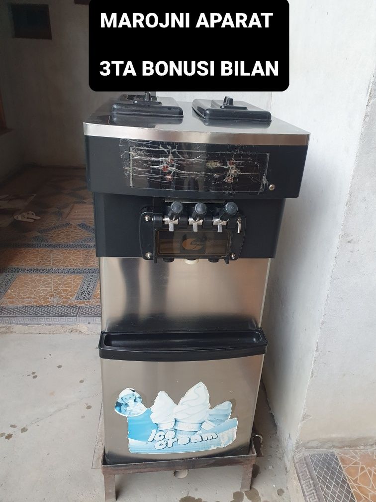 Marojni biznes Frezer aparat Srochno sotiladi