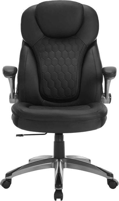 Офис стол WOLTU, стол с висока облегалка и подлакътници с люлеене