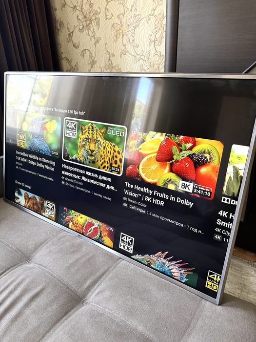 Телевизор LG 4K smart tv оригинал 50 дюймов