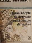 Ultima noapte de dragoste,prima noapte de razboi