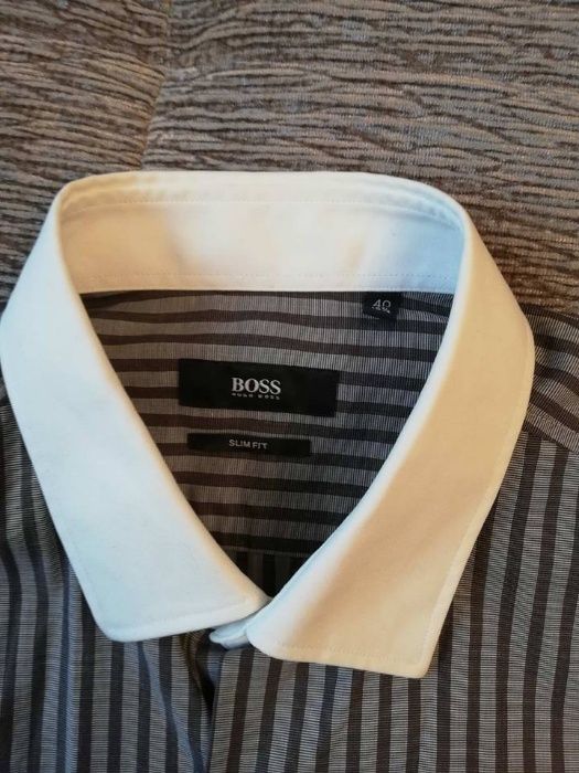 чисто нови ризи Hugo Boss L i M размер