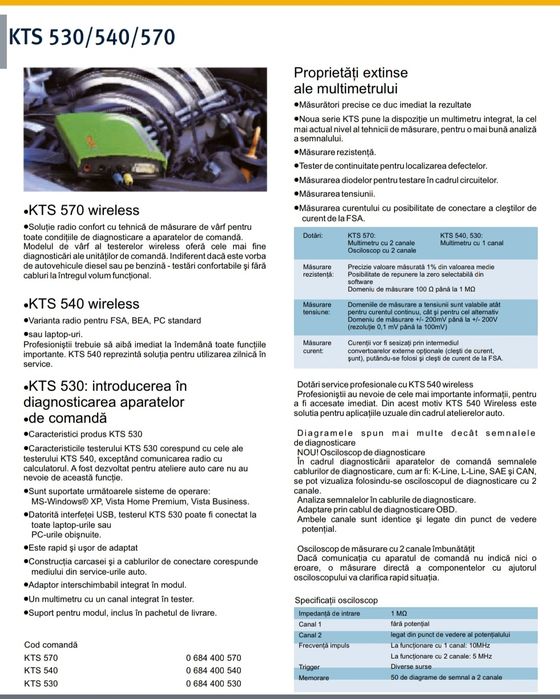 Diagnoza auto Bosch Esitronic