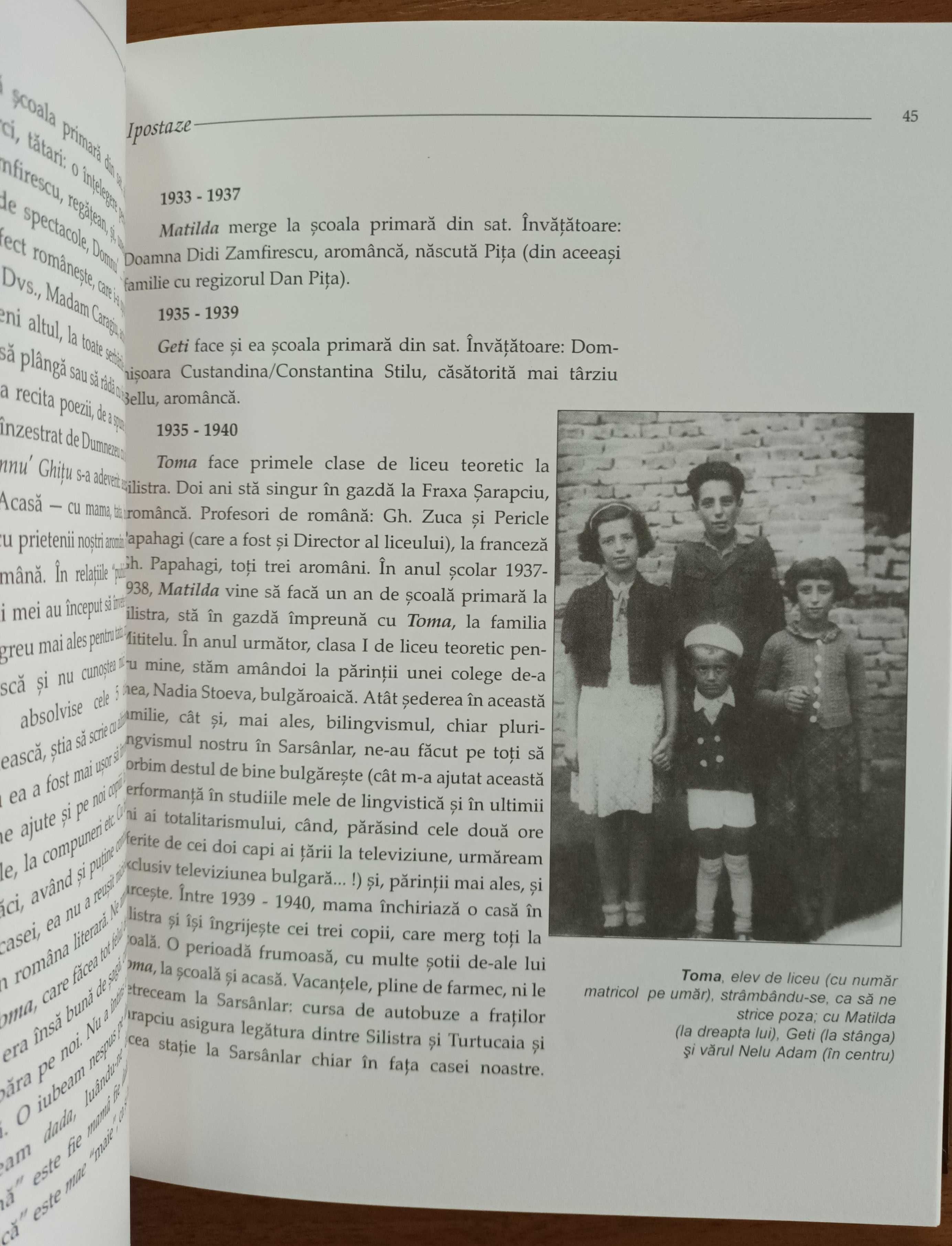 Toma Caragiu - Ipostaze