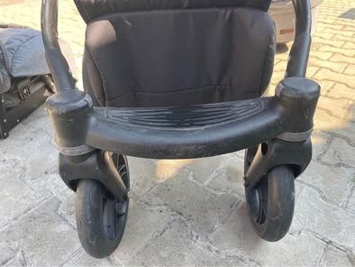 Cărucior 4 în 1 BabyLux Gri