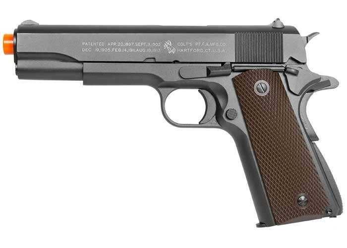 Pistol airsoft calibru 6mm,renumitul COLT 1911,full metalic,500 bile!
