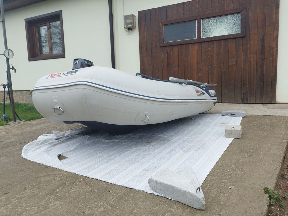 Honda honwave2,5m cu Yamaha 4 hp