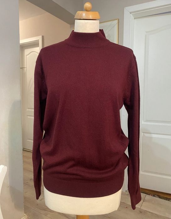 Pulover bordo, L, F.FERRARO