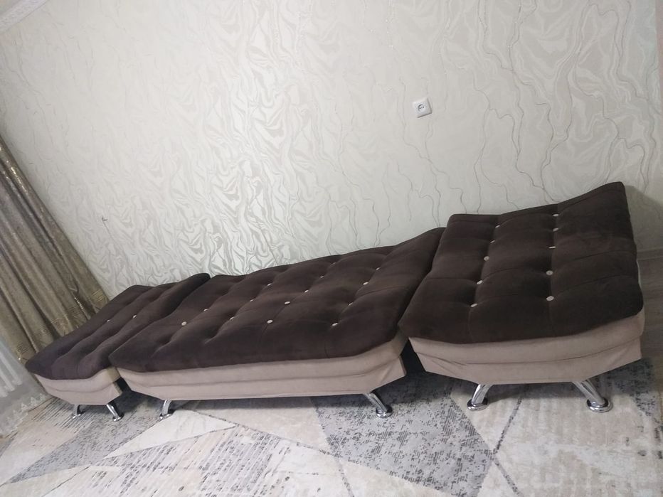 Продам диван с креслами раскладные