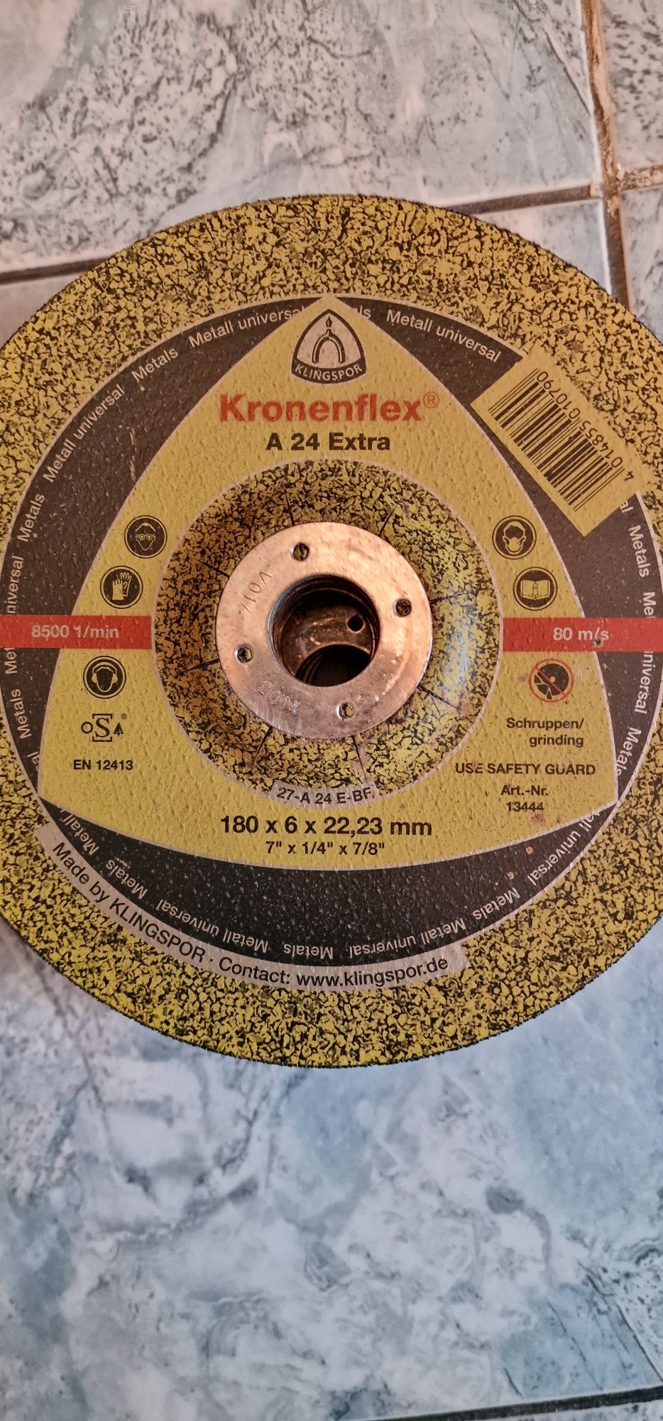 Disc debitare metal kronenflex