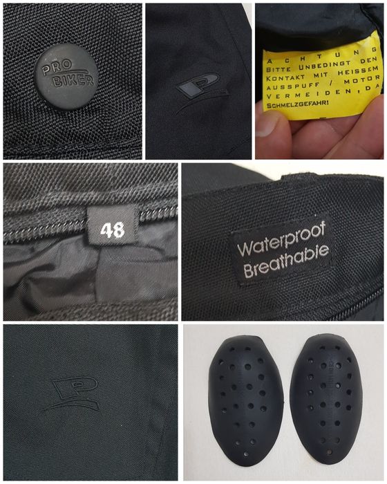 Pantaloni moto, ATV Pro Biker, all season cu protecții incluse, nr. 48