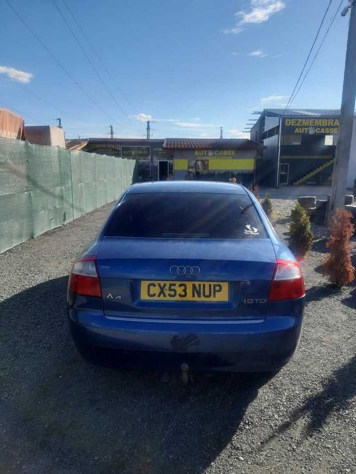Dezmembrez Audi A4 B6 an 2004 motor 1.9 tdi tip AWX si AVF, 2.5TDI