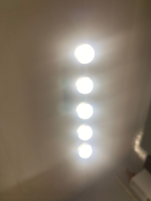 Люстра реечная 5 светильников