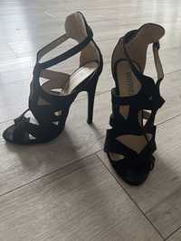 Sandale negre Botinelli