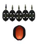 Set 5 method Feeder FL similar Preston XL cu Mould quick Release