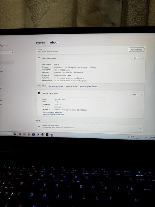 Laptop Gaming HP Omen 16-xf0150nq