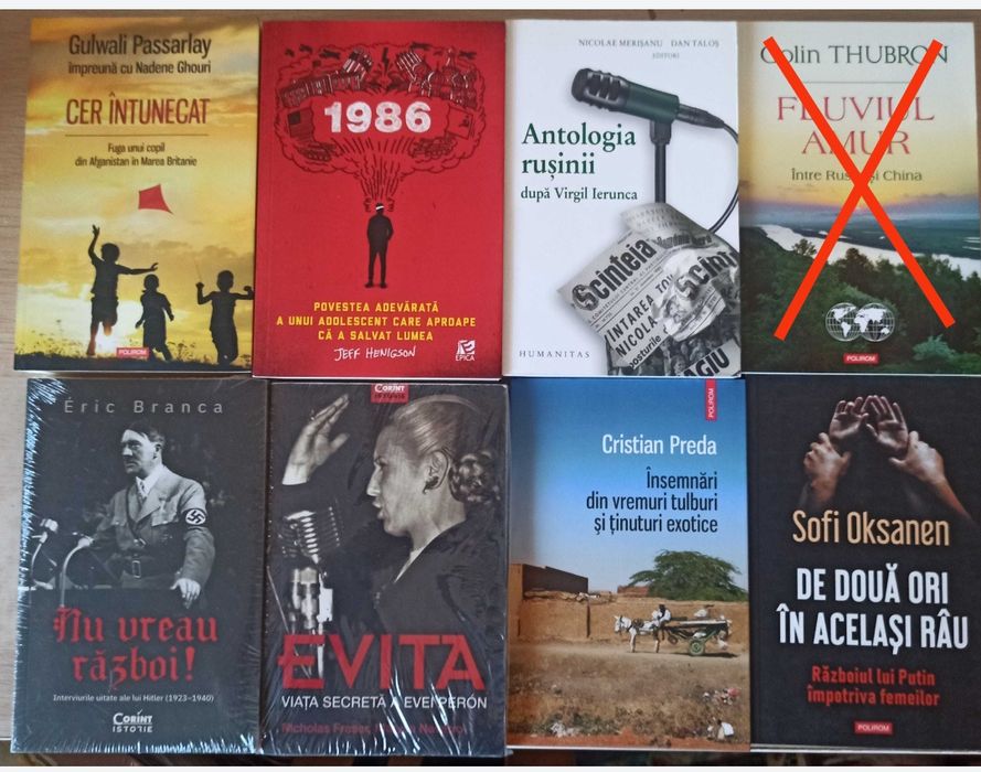 Carti de istorie, literatura moderna