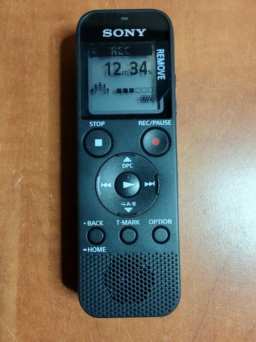 Reportofon digital SONY ICD-PX370, 4GB, negru la cutie