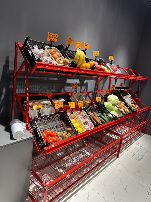 овощной стеллаж 1,60