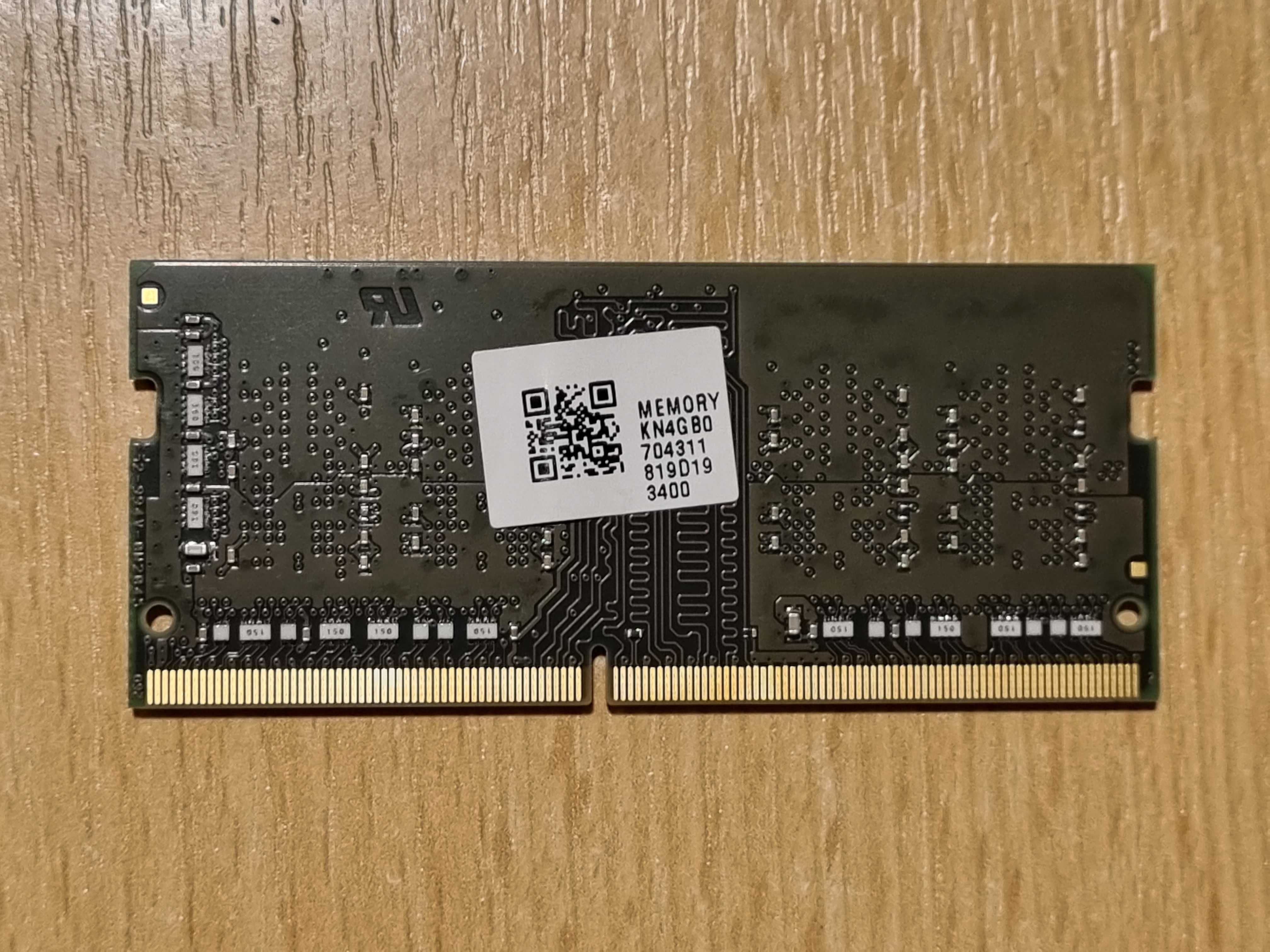 Memorie laptop SODIMM Kingston 4 GB DD4 2666 MHz CL 19 1.2V