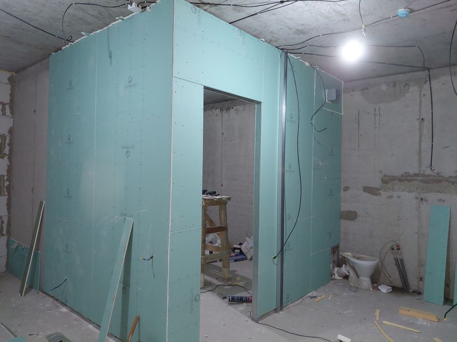 Гипсокартонные работы