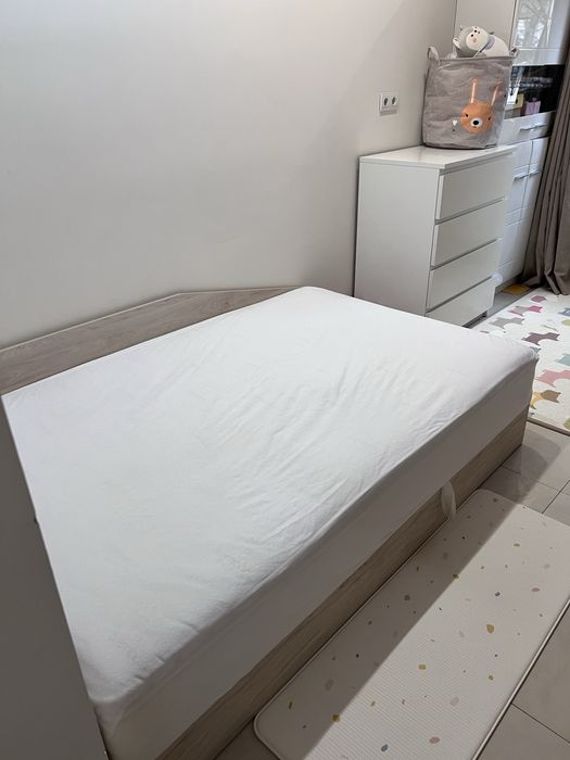 Легло с матрак и топ матрак 120/190