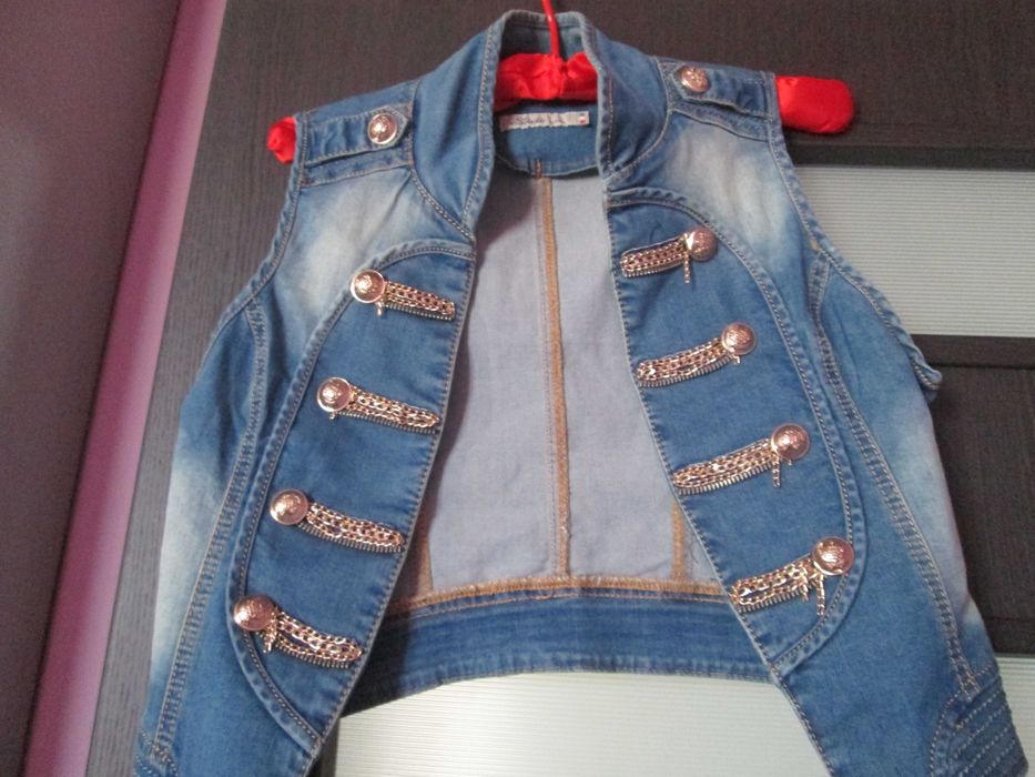 vesta blugi  deosebita fete S/M