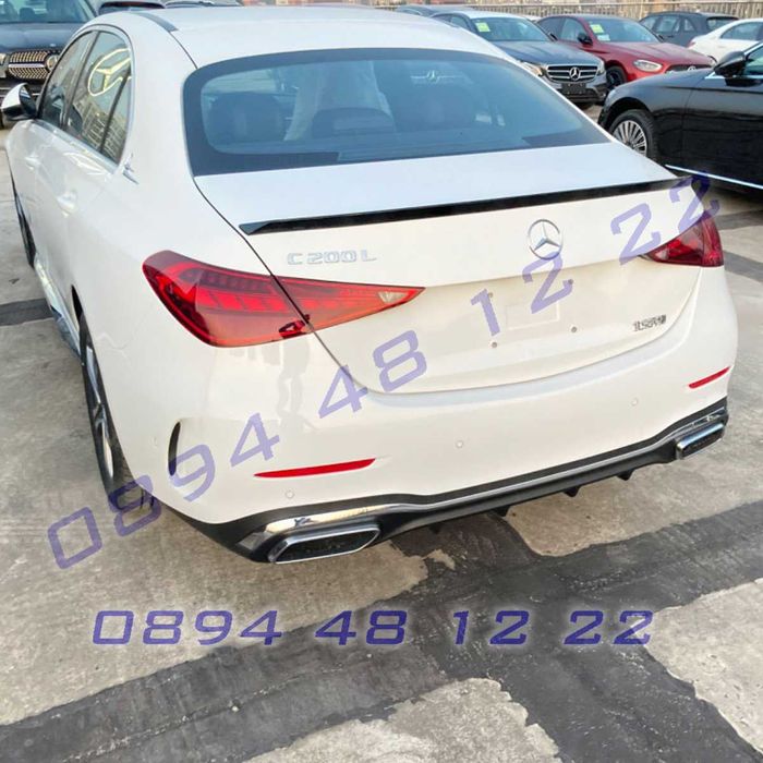 Заден лип спойлер багажник Mercedes 2022-2024 C W206 AMG мерцедес амг