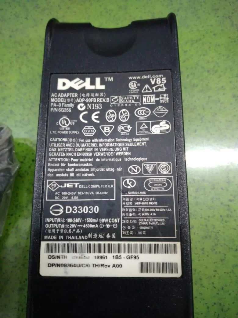 Блок питания для ноутбука Dell 20V 4.5 A 90W Тайланд