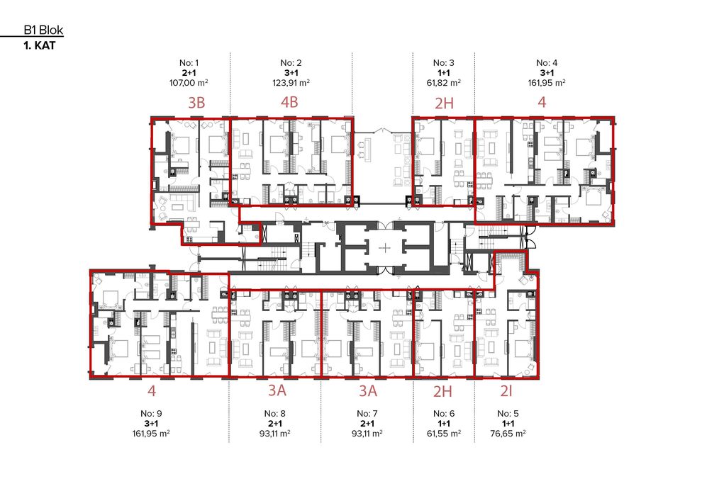 Tashwell 3-комнатная 107,00м2 ул. Шота Руставели
