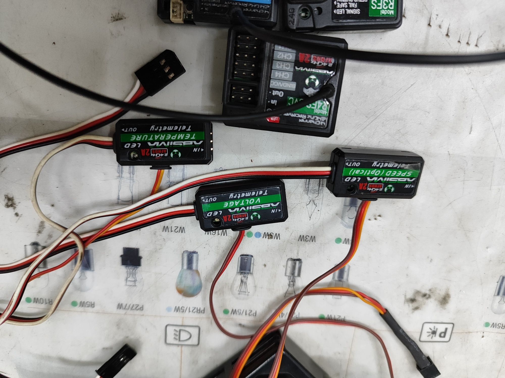 Absima CR4T Ultimate радио управление комплект RC Transmitter