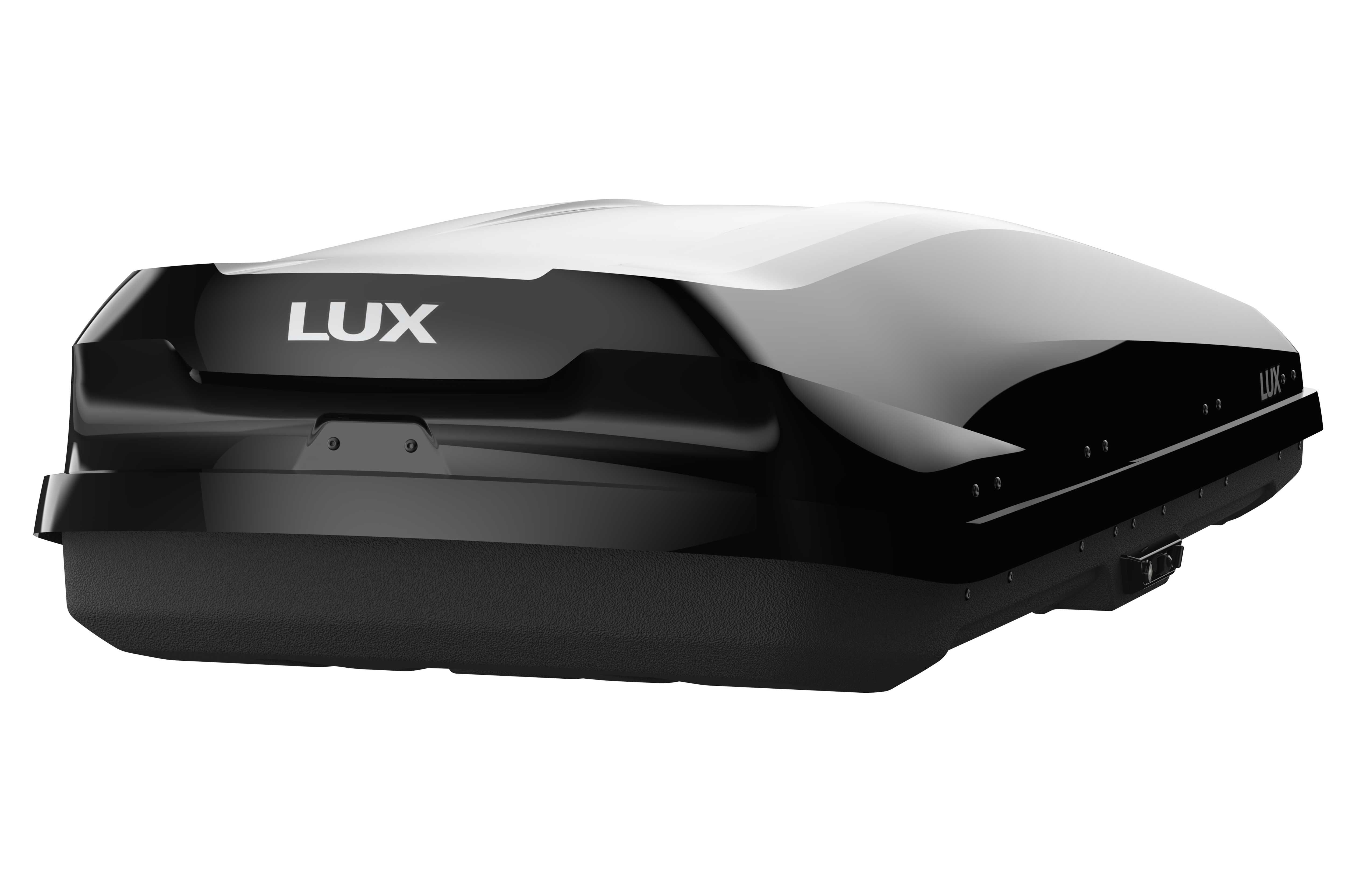 Автобокс LUX "IRBIS 206" черный (глянцевый) двусторонний 470 л