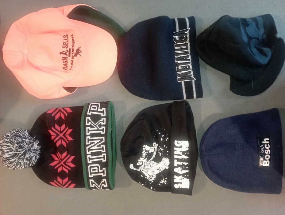 шапки зимни nort face mammut puma adudas nike adidas milan barca under