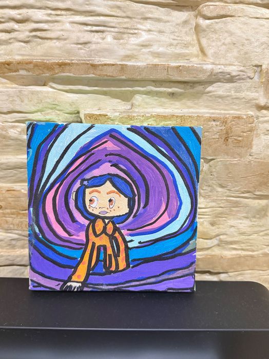 картина  Коралина в стране кошмаров