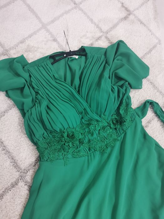 Rochie verde, mărime XL - XXL
