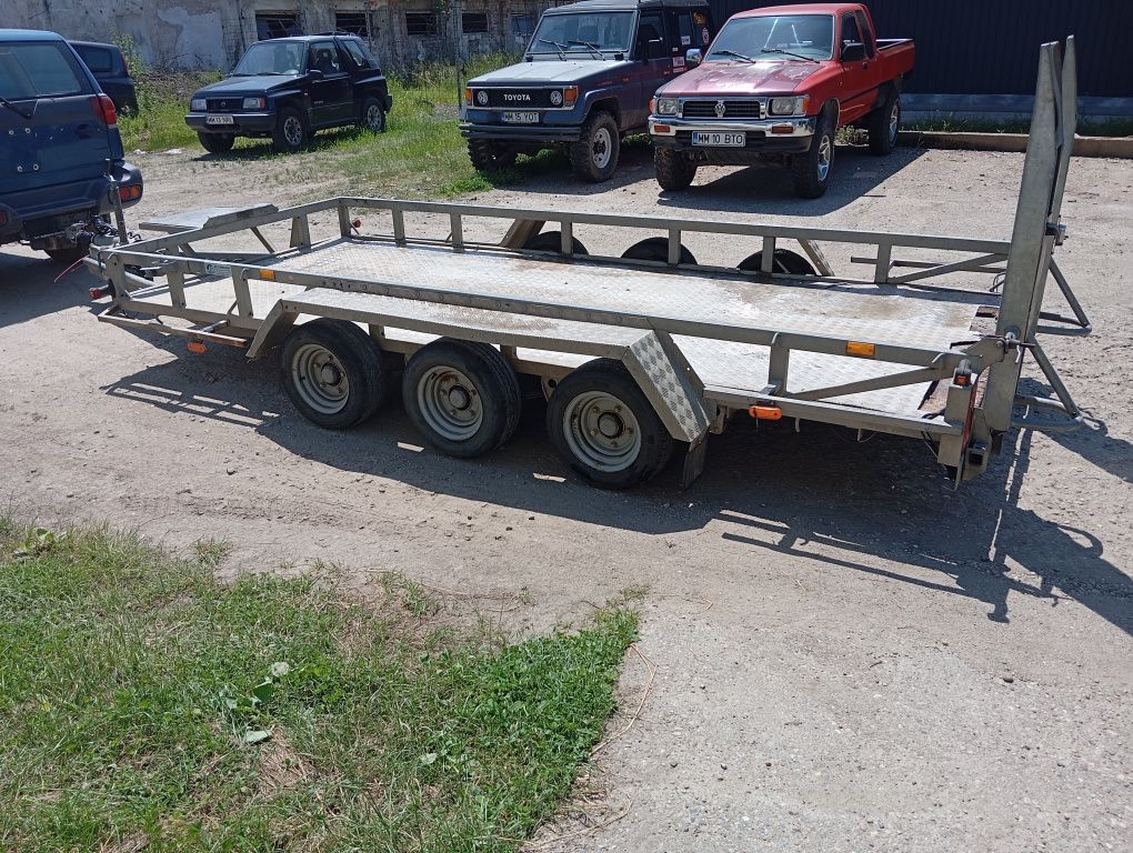 Trailer remorcă utilaje Ifor Williams Foi de arc