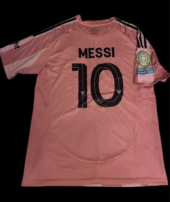 Tricou fotbal Messi inter miami