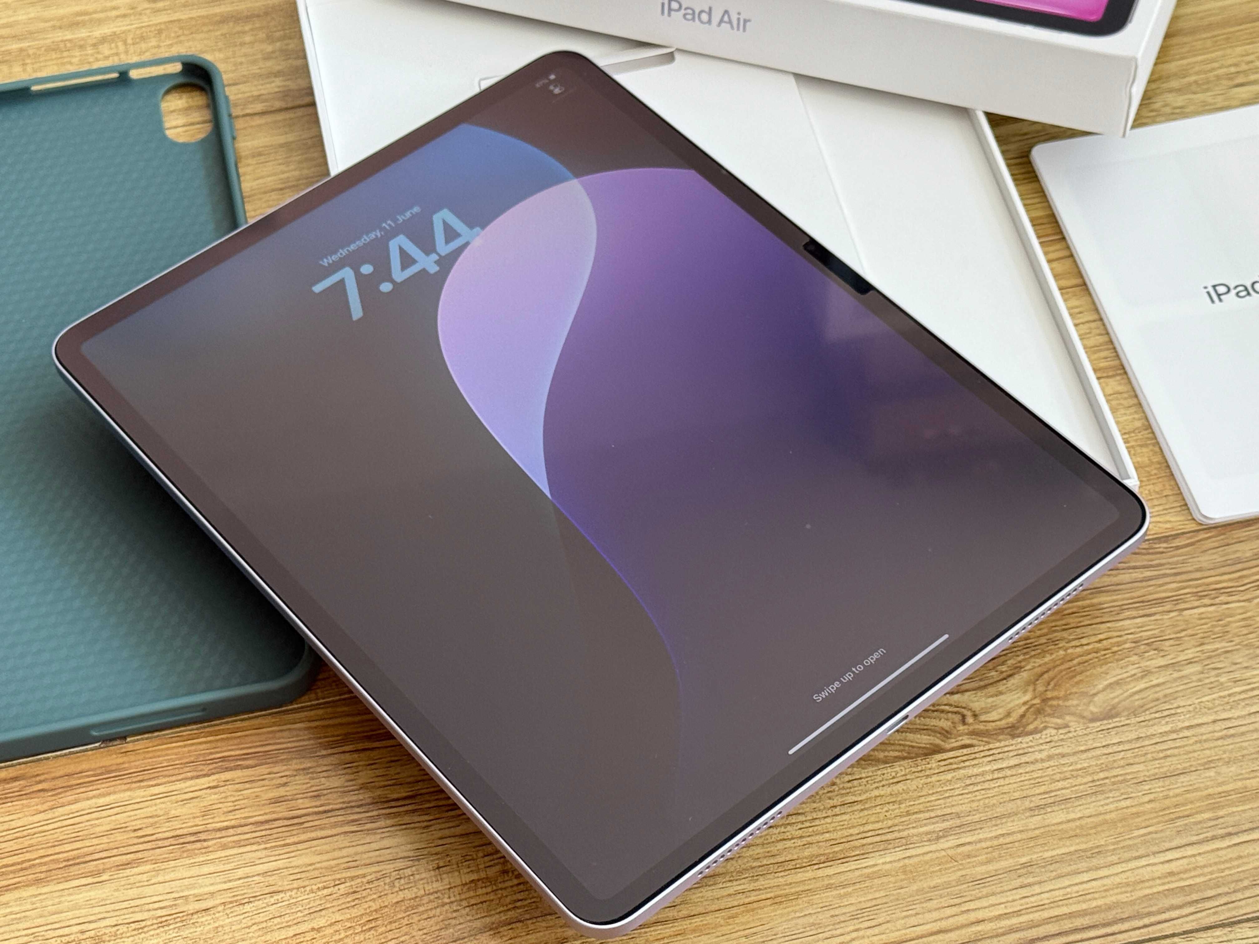 iPad Air 13 M2 Purple`256GB Wi Fi/20м Гаранция/Full Pack+Подарък