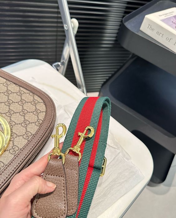 Чанта  Gucci  естествена кожа