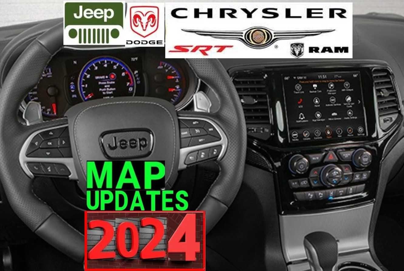 JEEP, Chrysler,Dodge,RAM, USA >BG карта навигация ъпдейт 2024 Uconnect