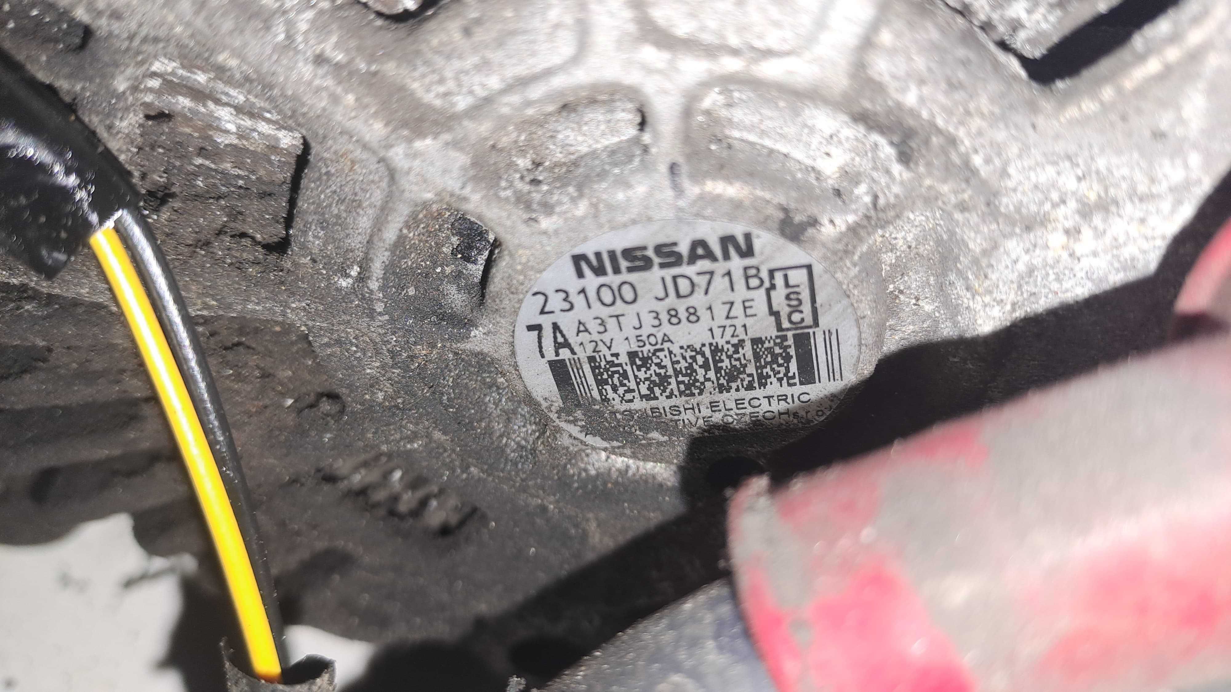Alternator Nissan/Renault 1.6/2.0 DCI M9R 23100jd71b