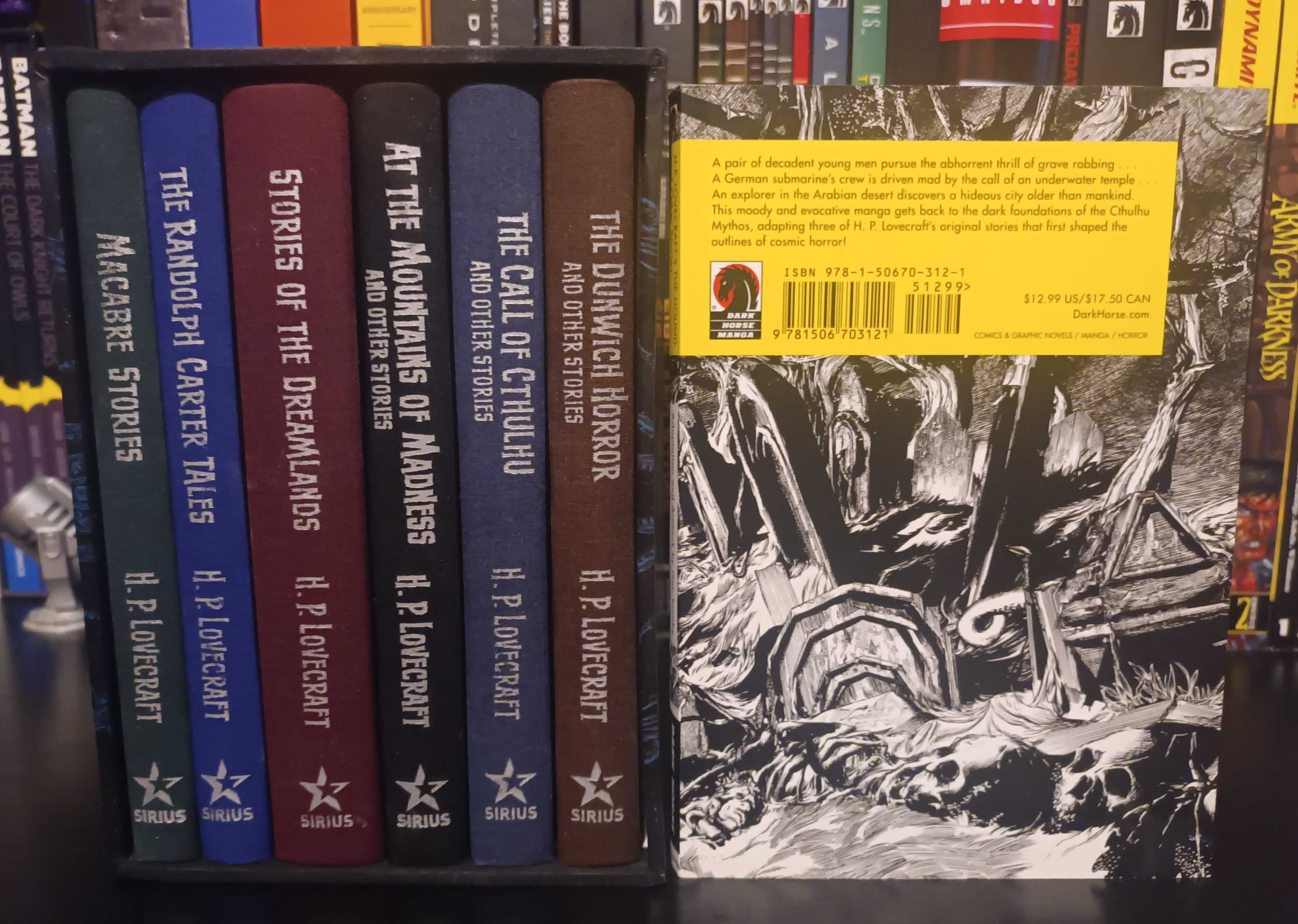 HP Lovecraft Colectie carti si manga
