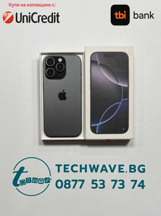 Apple iPhone 16 Pro 128GB Black Titanium