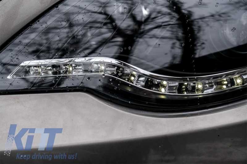 Фарове VW Pasat CC Нови ЛЕД Тъмни Пасат ЦЦ LED Опушени Passat тунинг