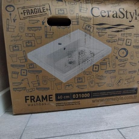 Раковина CeraStyle Frame 60см 031000