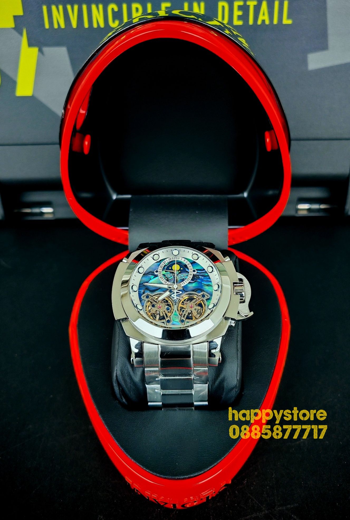 часовник INVICTA Reserve Man automatic с лунна фаза 59 мм, Инвикта нов