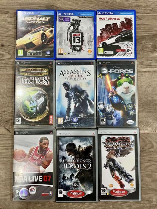 Vand jocuri sony psp