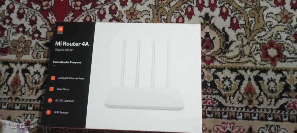 Wi fi router 4A gigabit edition