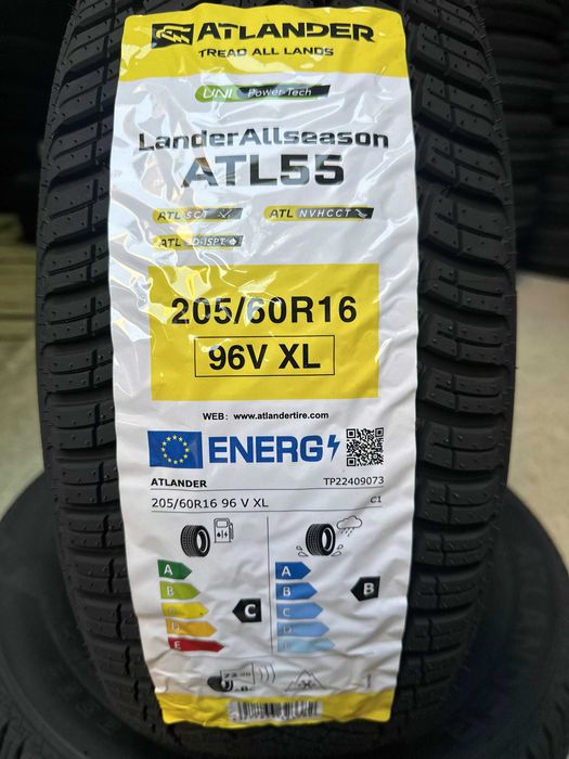Нови всесезонни гуми ATLANDER 205/60R16 96V XL НОВ DOT 2056016