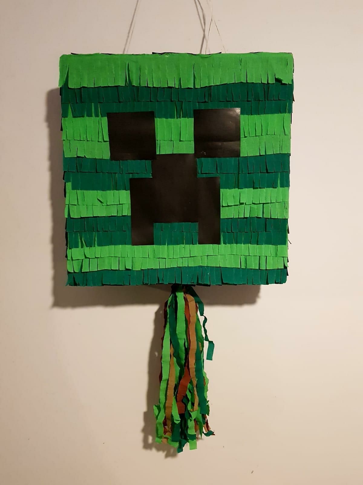 Pinata Piniata Minecraft Creeper