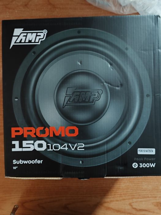 Сабвуфер amp promo 150 104 v2